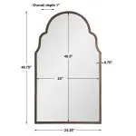 Brayden Arch Mirror, Bronze - Image 10