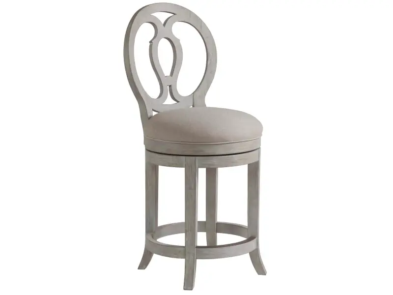 0206f003a2c86323b946b3e31502cf96 Cohesion Program Axiom Swivel Counter Stool 2005-895-40 - Bianco - Image 1