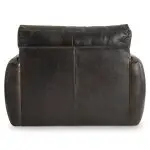 Cameron Leather Swivel Chair Without Pillows - Image 5