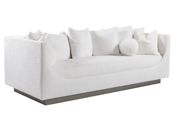 Claudette Bench Seat Sofa 2413-33-1-41 - Gray