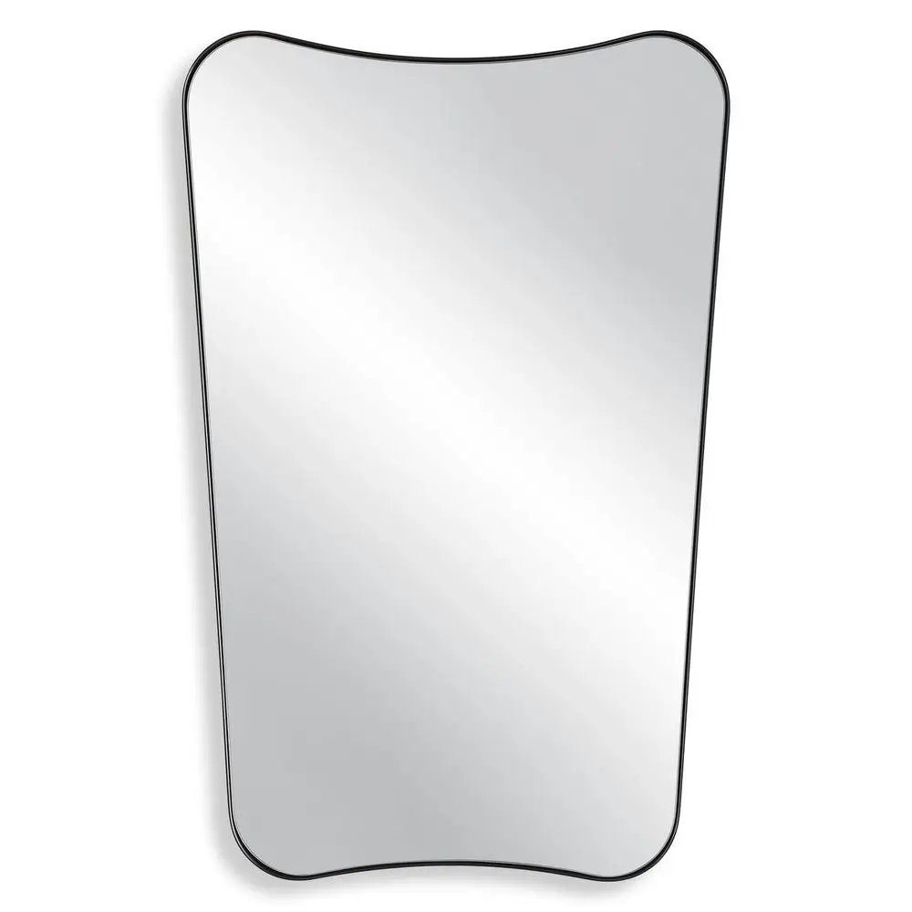 129dc6d73de711e63cbc32176c36ef3c Belvoir Mirror, Black - Image 1