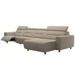 Stressless® Emily Wide arm 3 seater + Long Seat (L) (with 1 Power seat) - Image 2