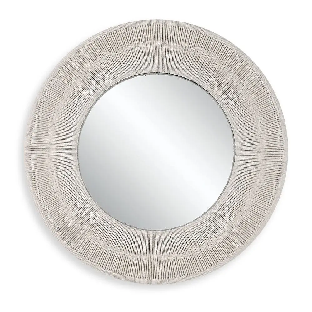 1a5d375cd0c589411ee152dd683b9000 Sailor's Knot Small Round Mirror, White - Image 1