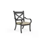 Monterey Dining Chair in Linen Stone w/ Selt Welt