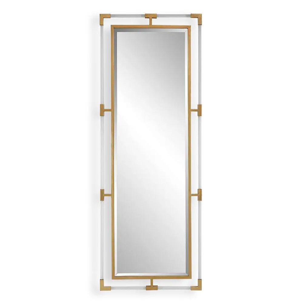 1e02a8ef4ce488870397ecf890171a3d Balkan Tall Mirror, Gold - Image 1