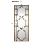 Kennis Mirror, Gold - Image 4