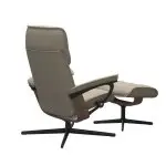 Stressless® Admiral (M) Cross Base Recliner with Ottoman - Image 5