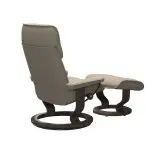 Stressless® Admiral (M) Classic Base Recliner with Ottoman - Image 5