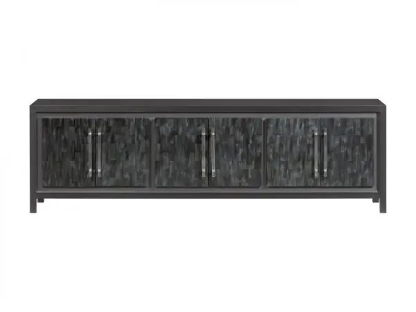 Signature Designs Elation Gray Long Media Console - Image 4