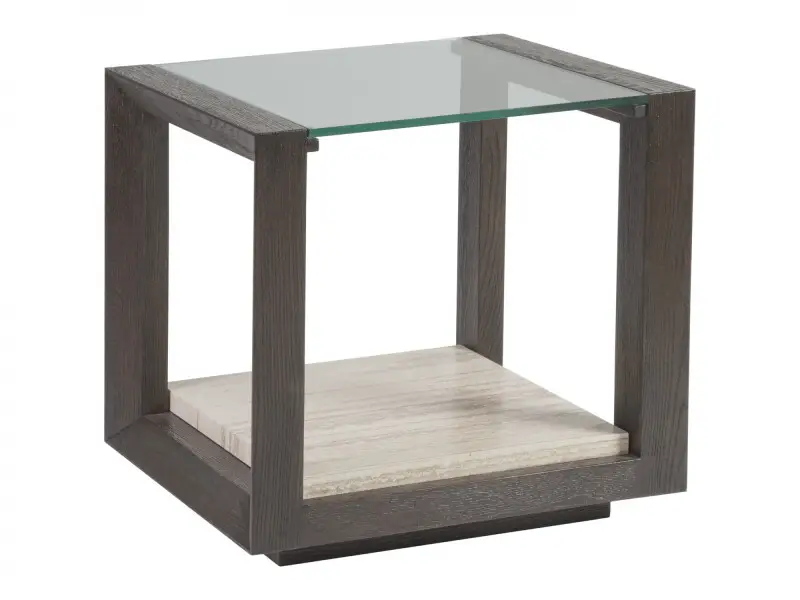 2f7454bb7b76b6fb2cf8415588dc0333 Signature Designs Venerato Rectangular End Table - Image 1