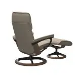 Stressless® Admiral (M) Signature Base Recliner with Ottoman - Image 5