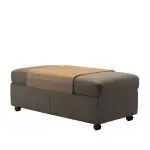 Stressless® Double Ottoman with table - Image 3