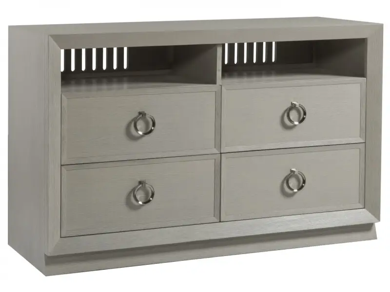33f3d2399e566498a7092269df3ae641 Signature Designs Zeitgeist White Media Console - Image 1