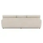 Cameron Leather Sofa Without Pillows - Image 4