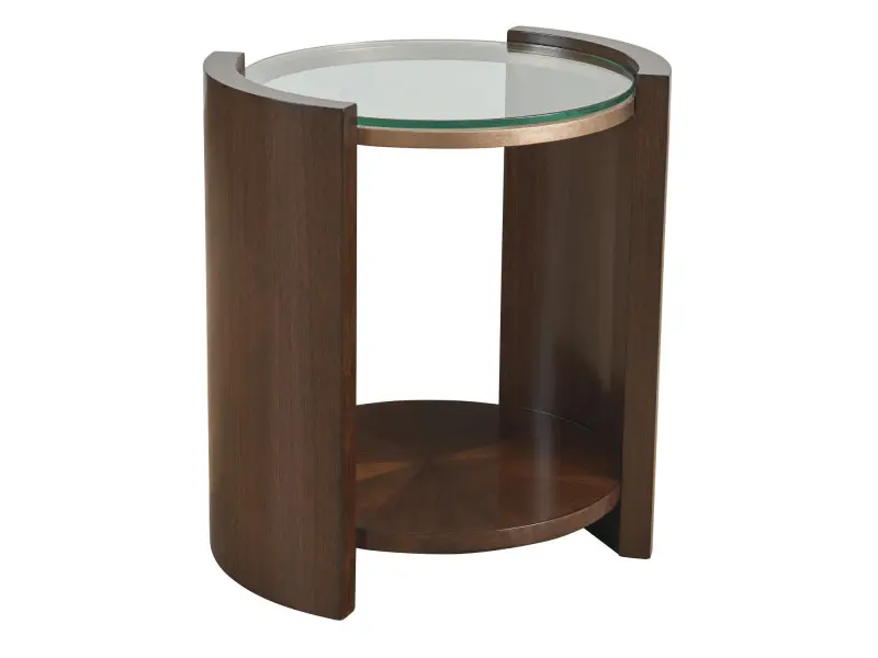 39ea9b30356d8a6bdc41e632a7a1976f Lennox Round Accent Table 743-956 - Image 1