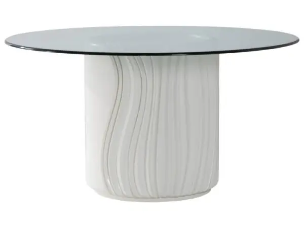 Signature Designs Volante 56 Inch Round Dining Table - Ivory 2315-870-56C - Ivory
