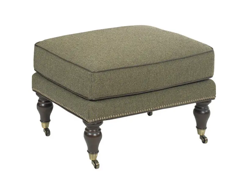 40b3edb5c7de6537d4e12a048b92c73f Lexington Upholstery Sandhurst Ottoman - Image 1