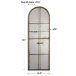 Amiel Arch Mirror, Bronze - Image 8