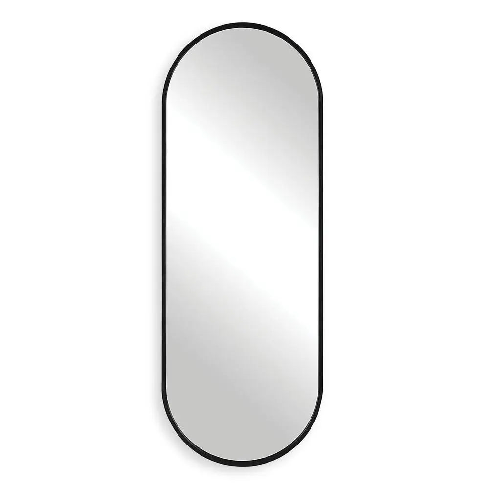 452040436fd5bdc9ed7232ecbecca217 Varina Tall Mirror, Black - Image 1