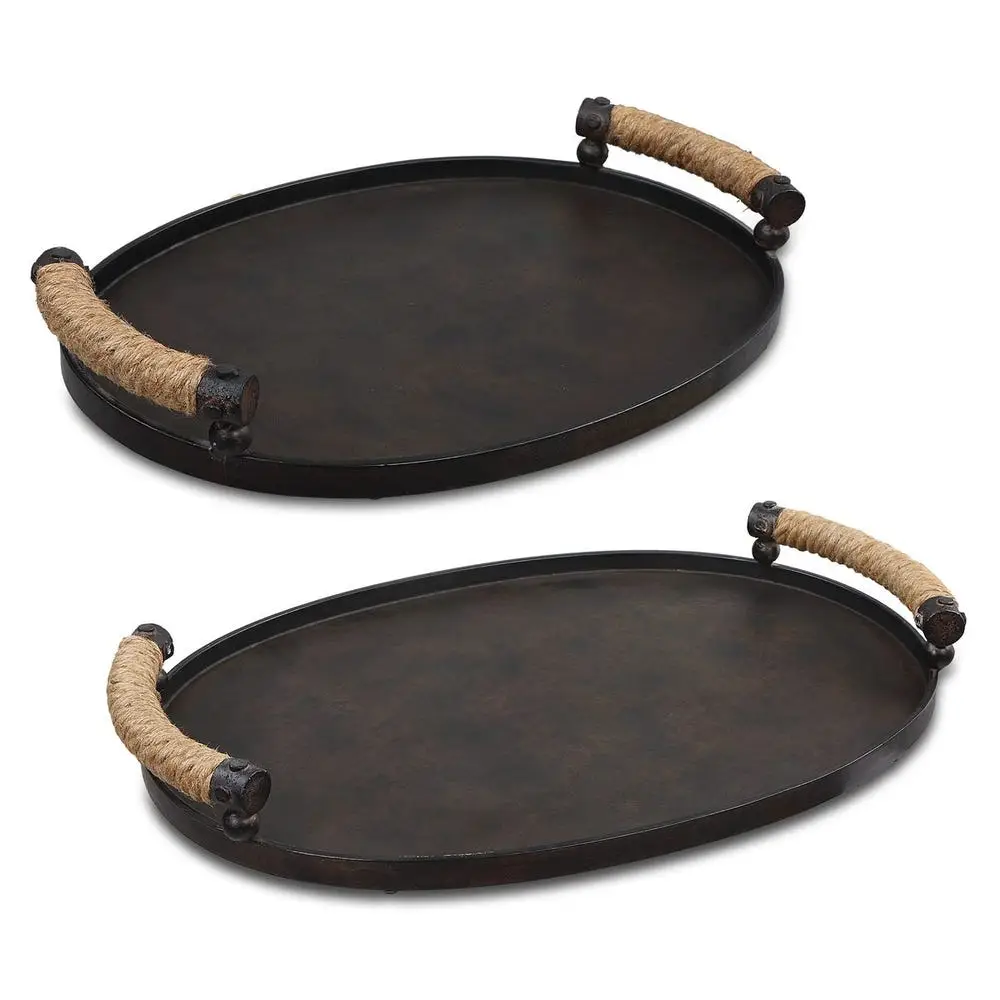 45b24874ef39b85802358e9f93b40bf6 Viggo Trays, S/2 - Image 1