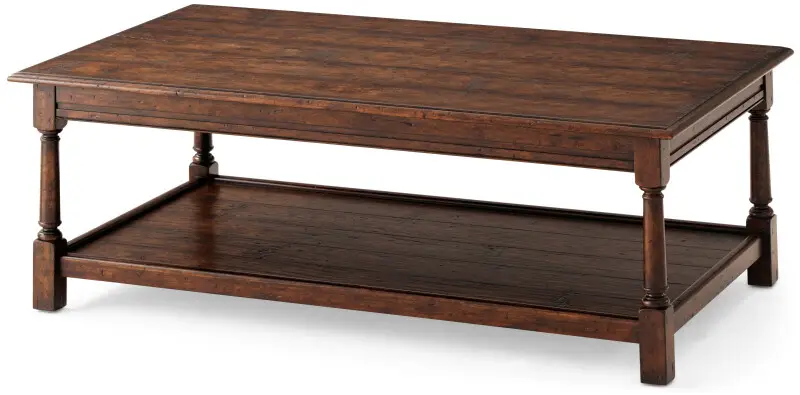 48604d4e89795328966176095b6b0c75 Althorp - Victory Oak - Lodge Cocktail Table - Image 1