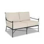 Provence Loveseat in Canvas Flax w/ Self Welt