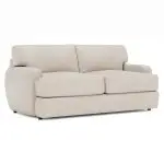 Cameron Leather Loveseat Without Pillows