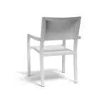 Naples Stackable Sling Dining Chair - Image 4