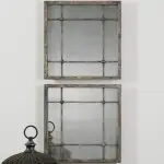 Saragano Square Mirrors, S/2 - Image 3
