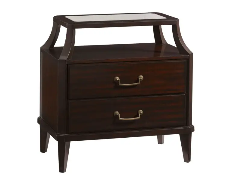 55ecdf305cefc6bda496ecb8c4096256 Kensington Place Trevor Tiered Nightstand - Image 1