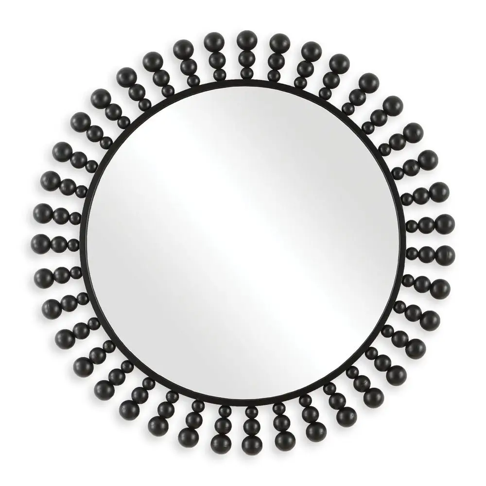 57a32ad93e3aa7d9389c311c32dc2d1b Aziel Round Mirror - Image 1