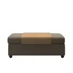 Stressless® Double Ottoman with table - Image 5