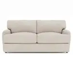 Cameron Leather Loveseat Without Pillows - Image 3