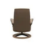 Stressless® Opal (M) Signature Base Recliner with Ottoman - Image 3