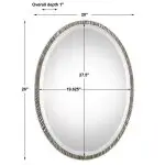 Annadel Oval Mirror - Image 6
