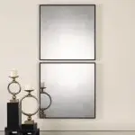 Matty Square Mirrors, S/2 - Image 2