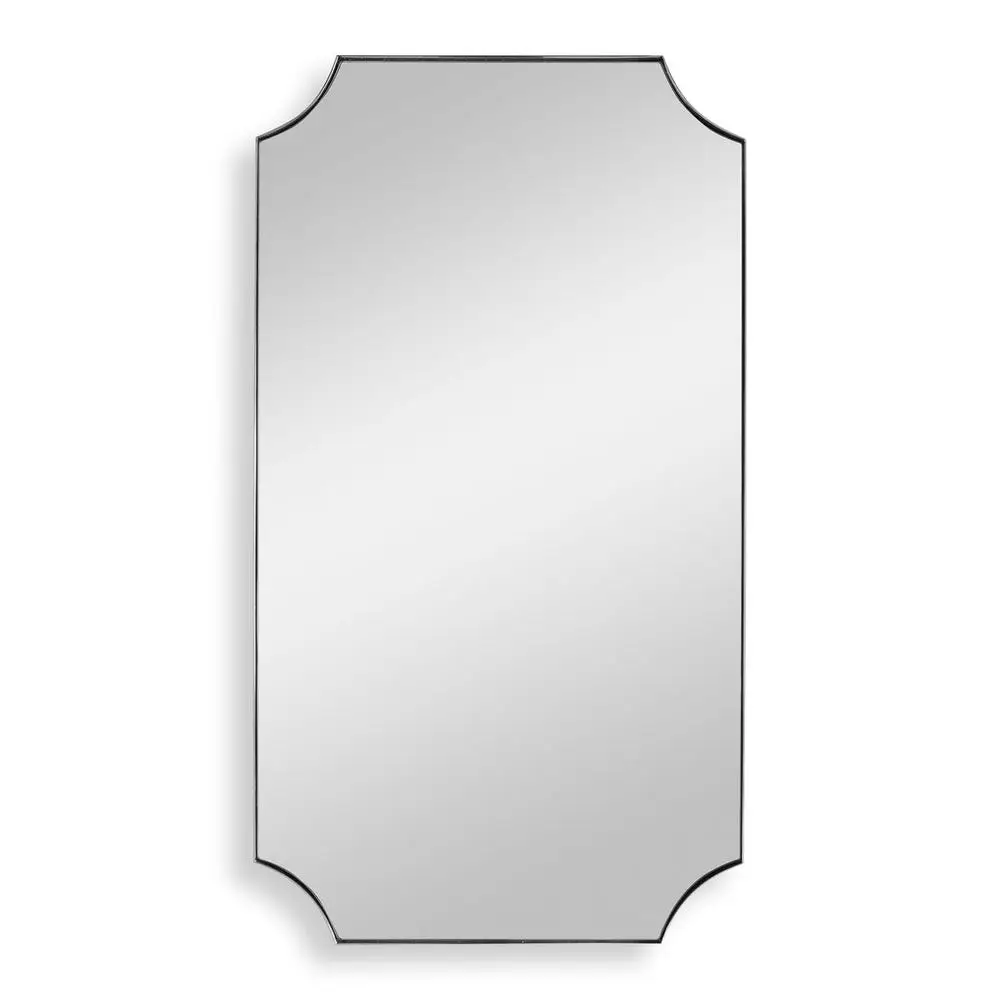 7364ac83b364ecb5fa5fc0eb67726809 Lennox Mirror, Nickel - Image 1