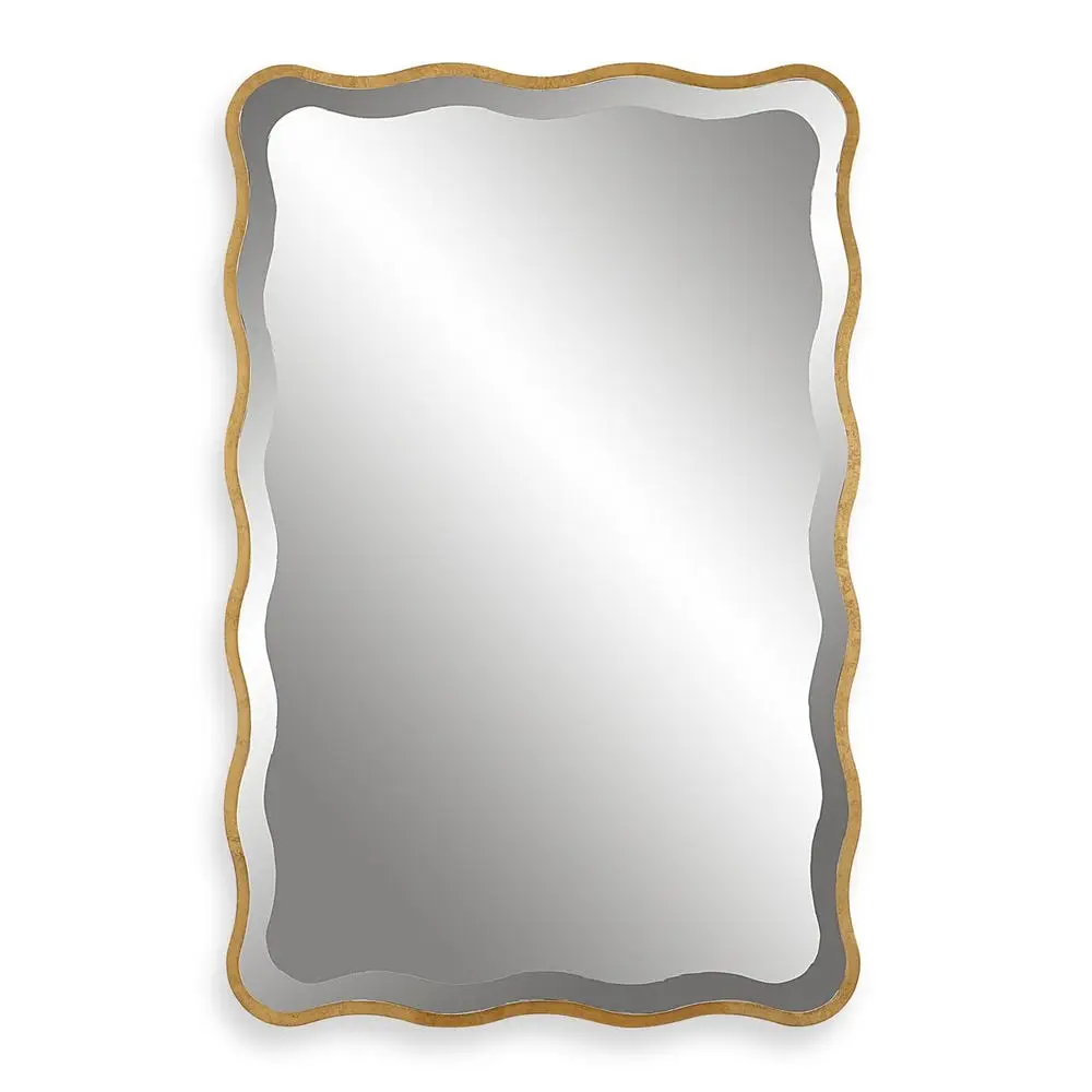 78d5627c284feb7d8acd1e3d4892b325 Aneta Mirror, Gold - Image 1