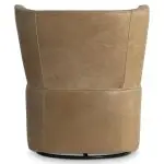 Oliver Leather Swivel Chair - Image 4