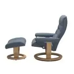 Stressless® Opal (M) Classic Base Recliner with Ottoman - Image 3