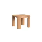 Natural Teak End Table
