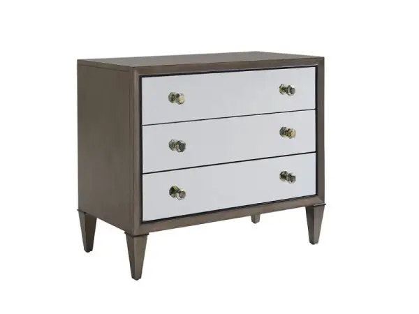 Divonne Mirrored Nightstand 732-621