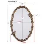 Paza Oval Mirror - Image 4