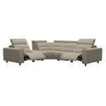 Stressless® Emily Wide arm 1 seater + Center + Corner + 2 seater (with 2 Power seats) - Image 3