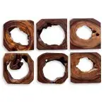 Adlai Wood Wall Decor, S/6