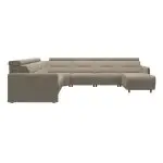 Stressless® Emily Wood 2 seater + Corner + 2 seater + Long Seat (M) (with 1 Power seat)