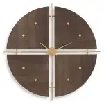 Walnut Elegance, Clock