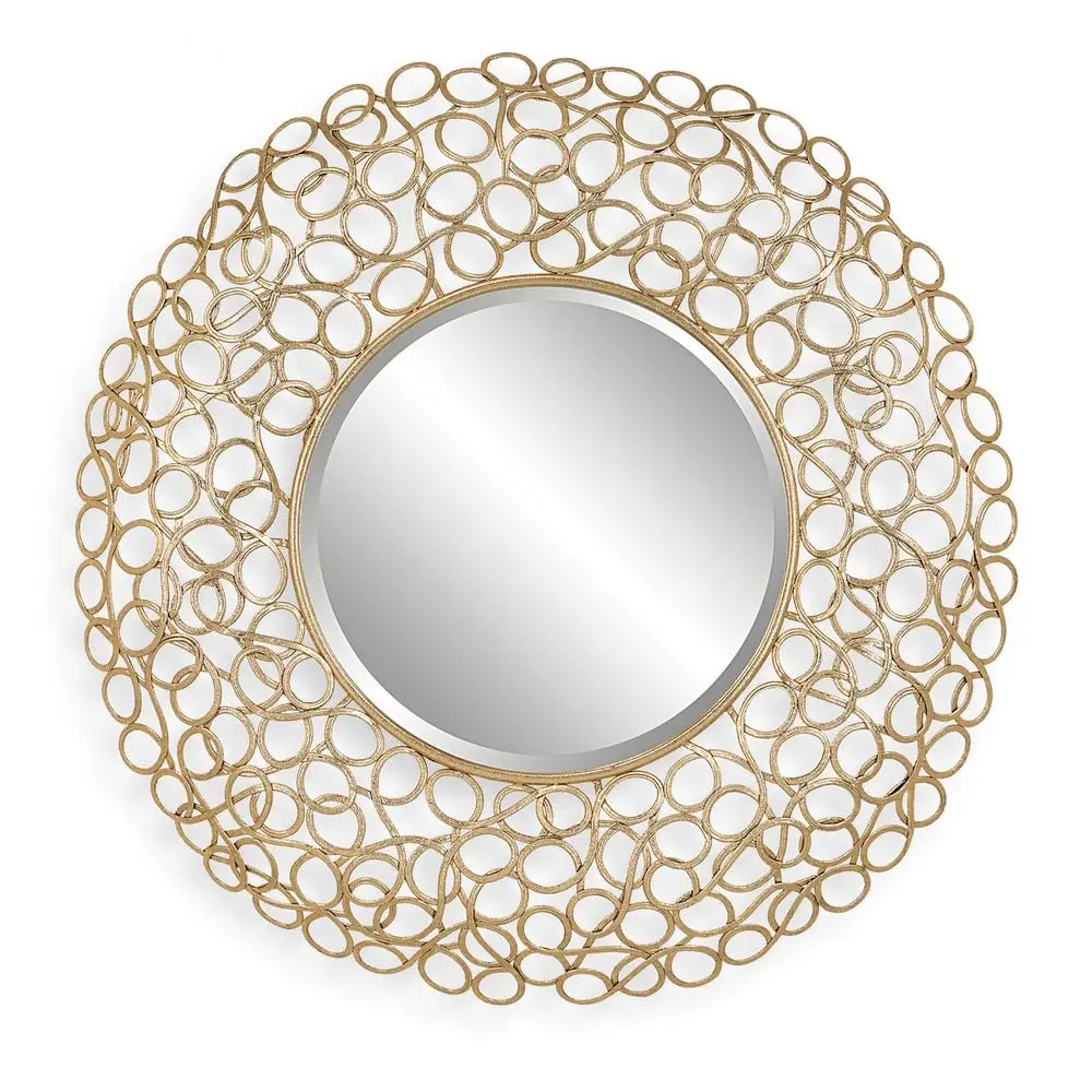 8ba12a652ec560915e97e421d166c968 Swirl Round Mirror - Image 1