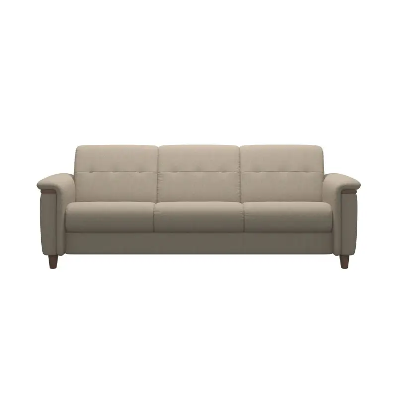 8ed04395e7a2962a72b5c70b83cc0b34 Stressless® Flora Wood 3 seater - Image 1