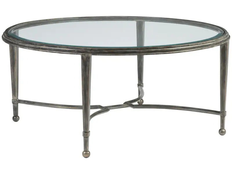 8f69db1e1bd153aa5808bea99179e712 Metal Designs Sangiovese Round Cocktail Table - Image 1